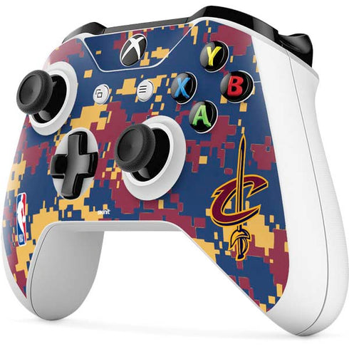 NBA Cleveland Cavaliers Digi Camo Xbox One S All-Digital Edition Bundle Skin