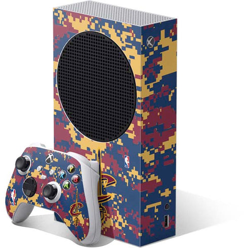 NBA Cleveland Cavaliers Digi Camo Xbox Series S Bundle Skin