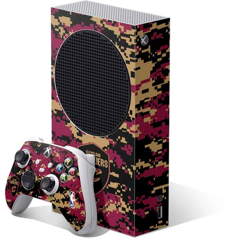NBA Cleveland Cavaliers Digi Camo Xbox Series S Skins