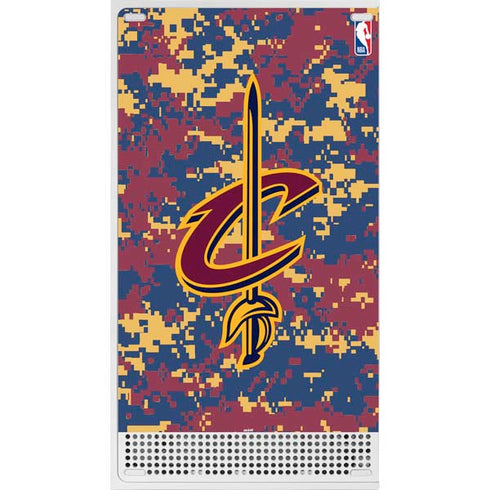 NBA Cleveland Cavaliers Digi Camo Xbox Series S Console Skin