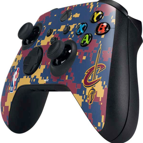 NBA Cleveland Cavaliers Digi Camo Xbox Series X Controller Skin