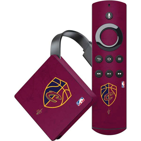 NBA Cleveland Cavaliers Distressed Amazon Fire TV Skin