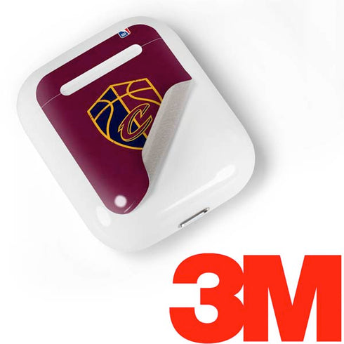 NBA Cleveland Cavaliers Distressed Apple AirPods Skin