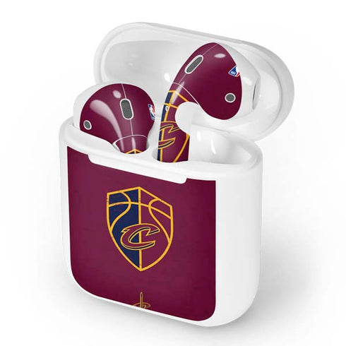 NBA Cleveland Cavaliers Distressed Apple AirPods Skin