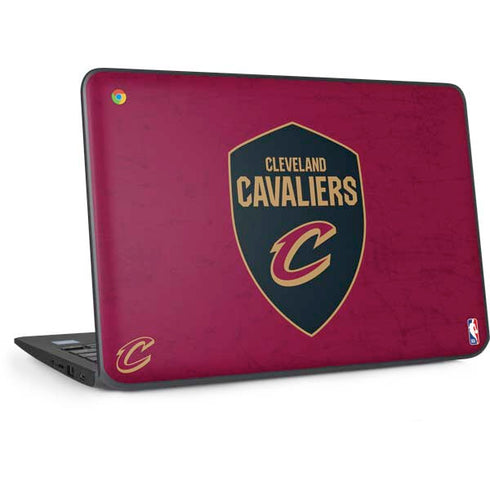 NBA Cleveland Cavaliers Distressed HP Chromebook Skin