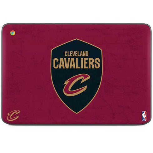 NBA Cleveland Cavaliers Distressed HP Chromebook Skin