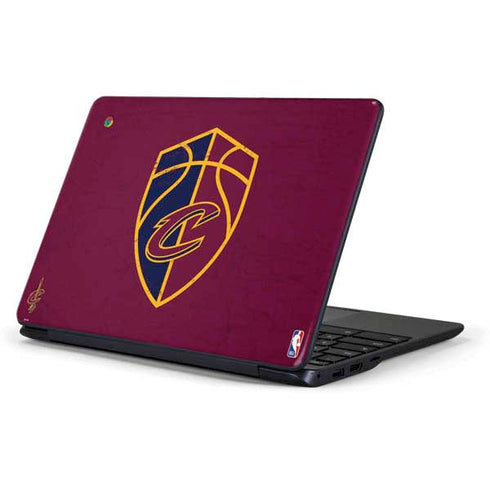 NBA Cleveland Cavaliers Distressed Samsung Chromebook Skin