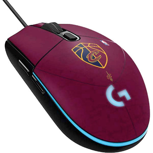 NBA Cleveland Cavaliers Distressed G203 Prodigy RGB Wired Gaming Mouse Skin