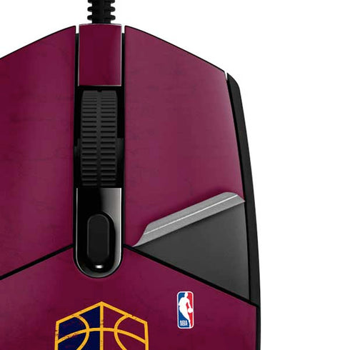 NBA Cleveland Cavaliers Distressed G203 Prodigy RGB Wired Gaming Mouse Skin