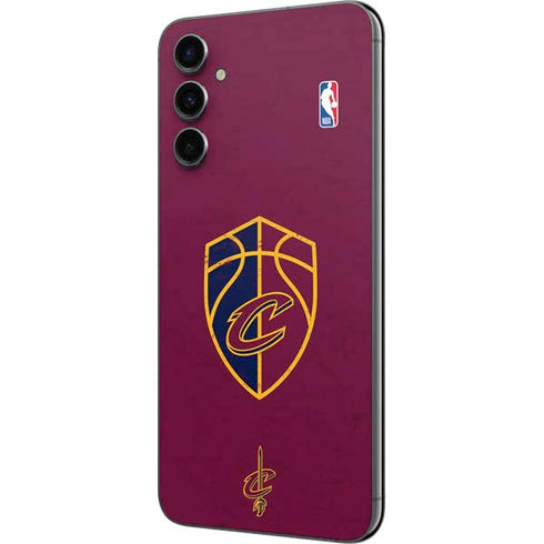 NBA Cleveland Cavaliers Distressed Galaxy A14 5G Skin