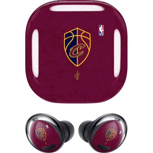 NBA Cleveland Cavaliers Distressed Galaxy Buds Pro Skin