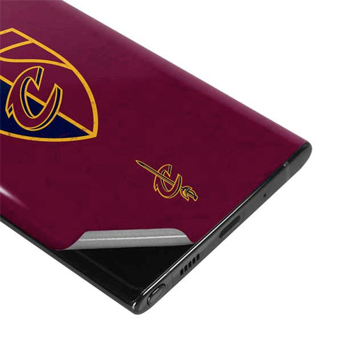 NBA Cleveland Cavaliers Distressed Galaxy Note 10 Plus Skin