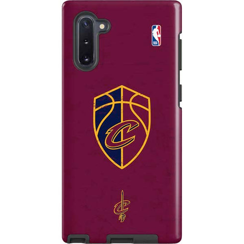 NBA Cleveland Cavaliers Distressed Galaxy Note 10 Pro Case