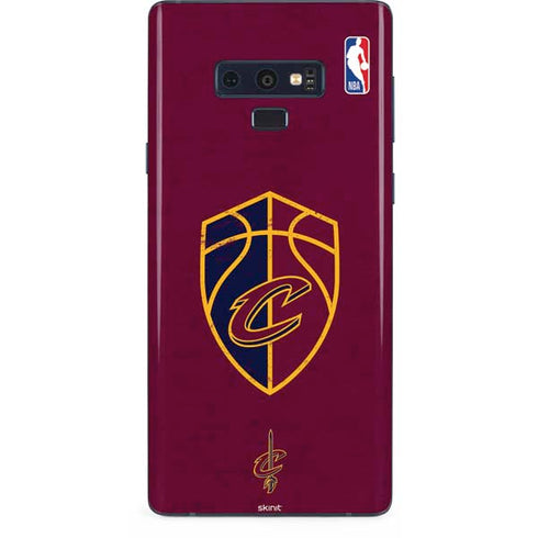 NBA Cleveland Cavaliers Distressed Galaxy Note 9 Skin