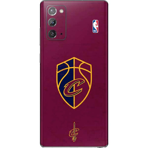 NBA Cleveland Cavaliers Distressed Galaxy Note20 5G Skin