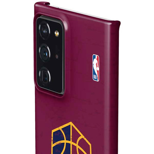 NBA Cleveland Cavaliers Distressed Galaxy Note20 Ultra 5G Lite Case