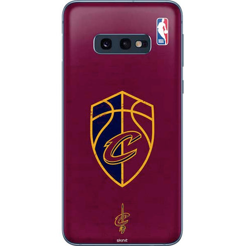 NBA Cleveland Cavaliers Distressed Galaxy S10e Skin