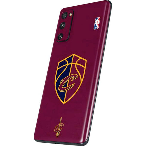 NBA Cleveland Cavaliers Distressed Galaxy S20 Fan Edition Skin
