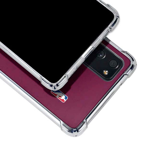 NBA Cleveland Cavaliers Distressed Galaxy S20 FE Clear Case
