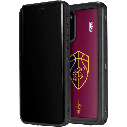NBA Cleveland Cavaliers Distressed Galaxy S20 Plus Waterproof Case