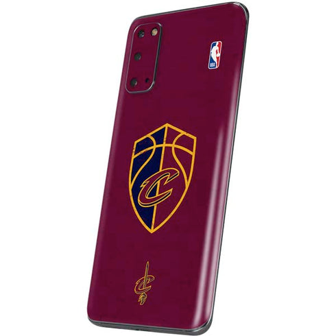 NBA Cleveland Cavaliers Distressed Galaxy S20 Skin