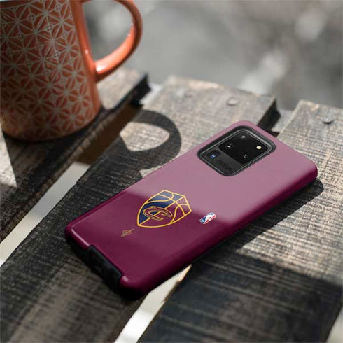 NBA Cleveland Cavaliers Distressed Galaxy S20 Ultra 5G Pro Case