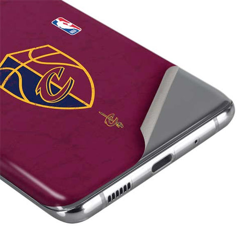 NBA Cleveland Cavaliers Distressed Galaxy S20 Ultra 5G Skin