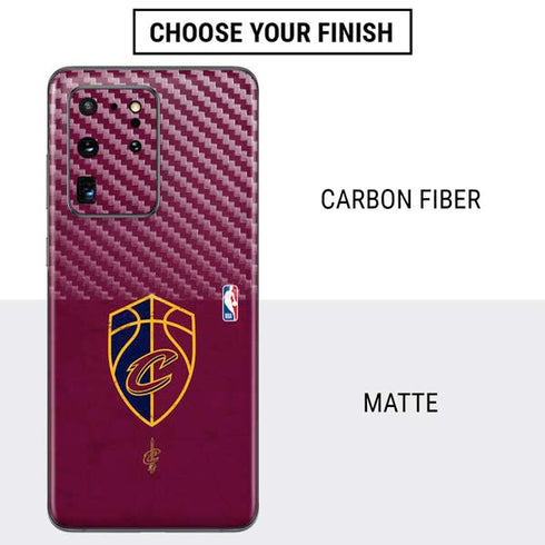 NBA Cleveland Cavaliers Distressed Galaxy S20 Ultra 5G Skin