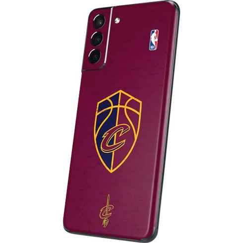 NBA Cleveland Cavaliers Distressed Galaxy S21 5G Skin