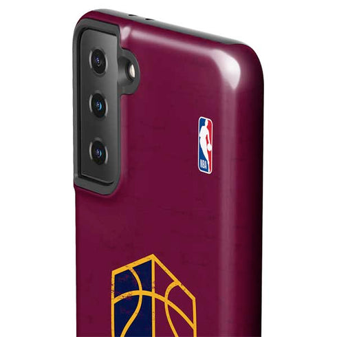 NBA Cleveland Cavaliers Distressed Galaxy S21 FE Pro Case