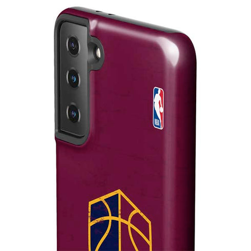 NBA Cleveland Cavaliers Distressed Galaxy S21 Plus 5G Pro Case