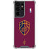NBA Cleveland Cavaliers Distressed Galaxy S21 Ultra 5G Clear Case