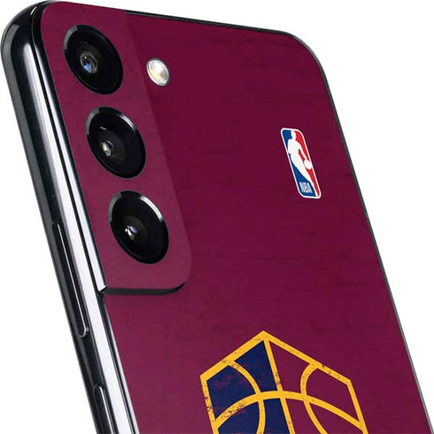 NBA Cleveland Cavaliers Distressed Galaxy S22 Plus Skin