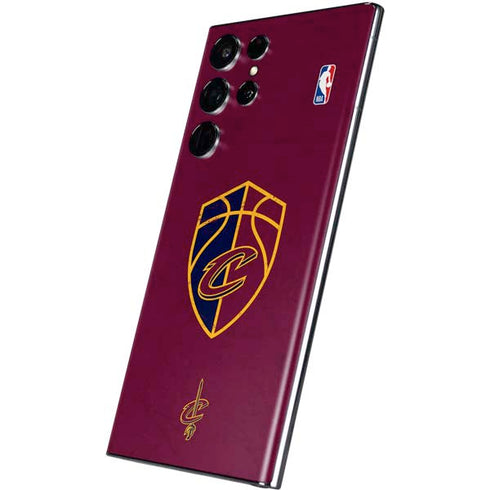 NBA Cleveland Cavaliers Distressed Galaxy S22 Ultra Skin