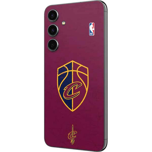 NBA Cleveland Cavaliers Distressed Galaxy S23 FE Skin