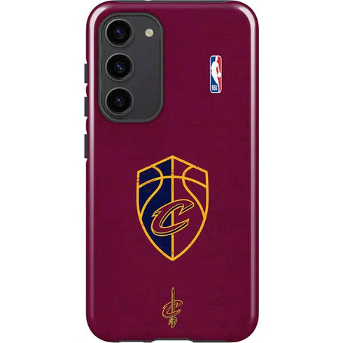 NBA Cleveland Cavaliers Distressed Galaxy S23 Plus Pro Case