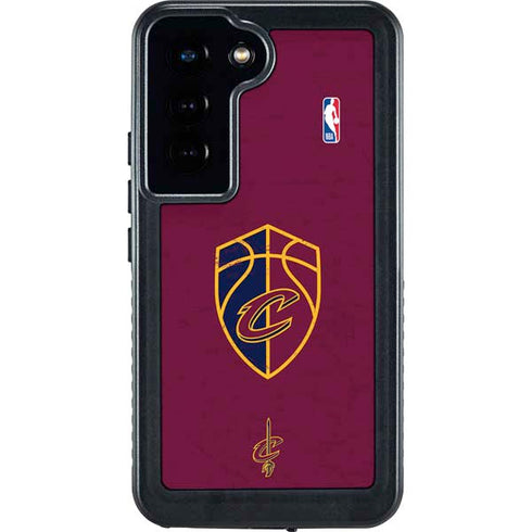 NBA Cleveland Cavaliers Distressed Galaxy S23 Waterproof Case