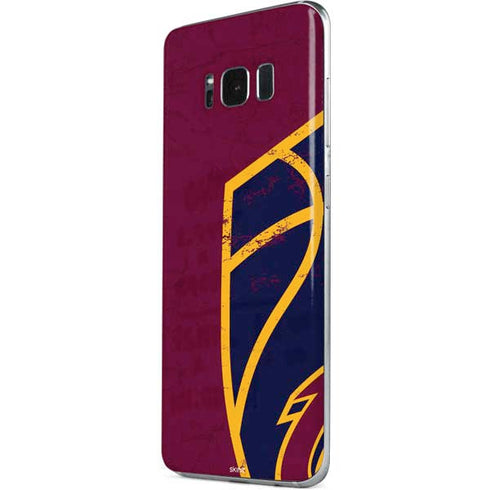 NBA Cleveland Cavaliers Distressed Galaxy S8 Plus Skin