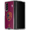 NBA Cleveland Cavaliers Distressed Galaxy Z Fold4 5G Clear Case