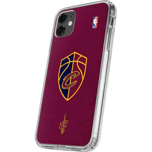 NBA Cleveland Cavaliers Distressed iPhone 11 Clear Case
