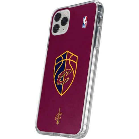NBA Cleveland Cavaliers Distressed iPhone 11 Pro Clear Case