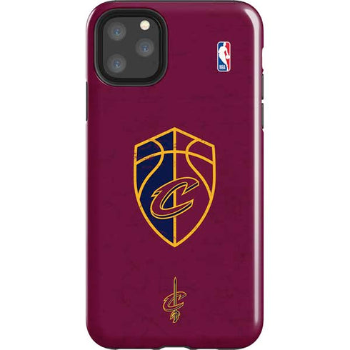 NBA Cleveland Cavaliers Distressed iPhone 11 Pro Max Impact Case
