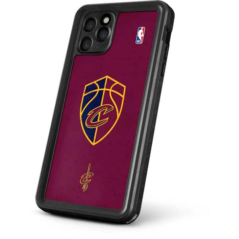 NBA Cleveland Cavaliers Distressed iPhone 11 Pro Max Waterproof Case