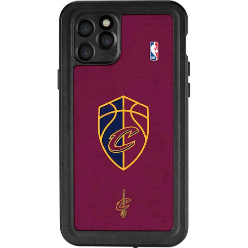 NBA Cleveland Cavaliers Distressed iPhone 11 Pro Waterproof Case