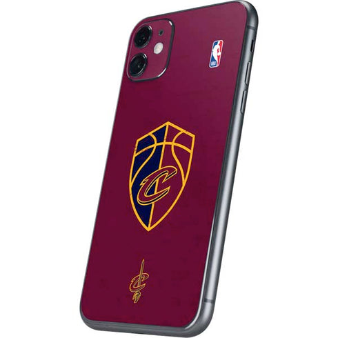 NBA Cleveland Cavaliers Distressed iPhone 11 Skin