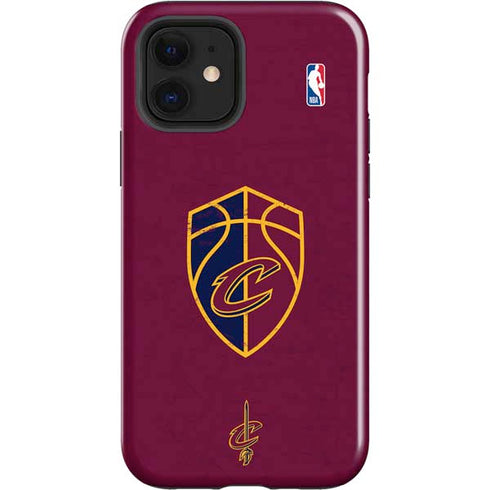 NBA Cleveland Cavaliers Distressed iPhone 12 Impact Case