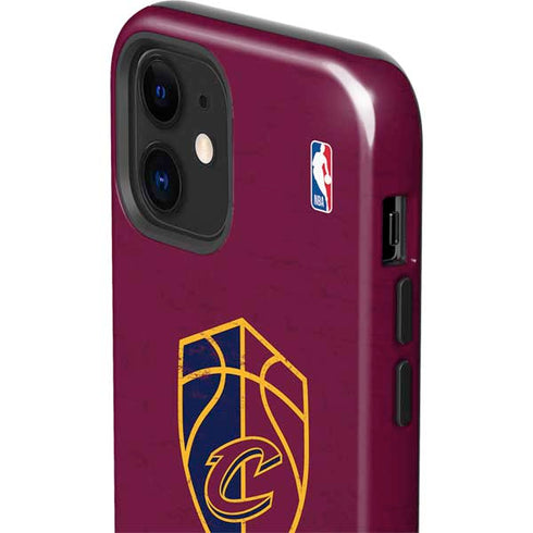 NBA Cleveland Cavaliers Distressed iPhone 12 Impact Case