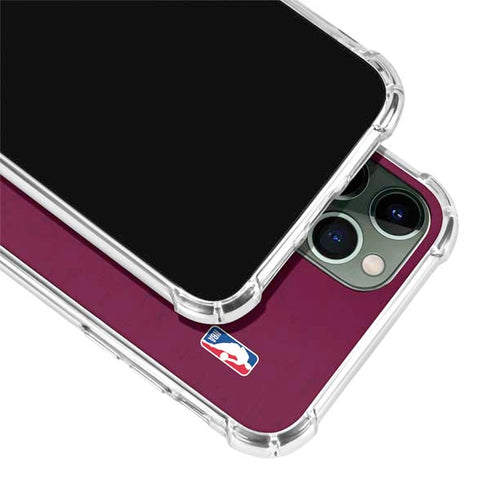 NBA Cleveland Cavaliers Distressed iPhone 12 Pro Clear Case