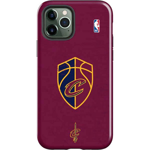 NBA Cleveland Cavaliers Distressed iPhone 12 Pro Impact Case