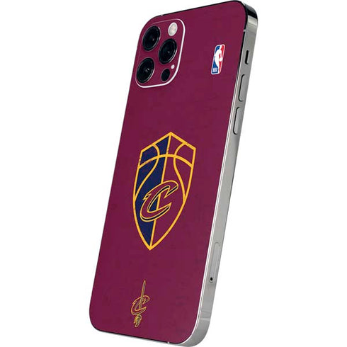 NBA Cleveland Cavaliers Distressed iPhone 12 Pro Skin